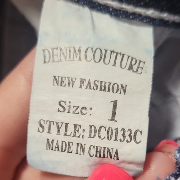 Denim Couture Capri Size 1 - Picture 3 of 3
